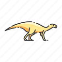 animal, dinosaur, iguanodon