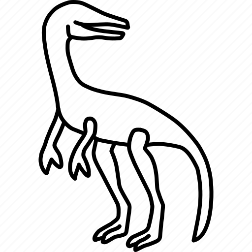 Compsognathus, dinosaur icon - Download on Iconfinder