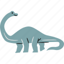 brontosaurus, dinosaur, jurassic, herbivore