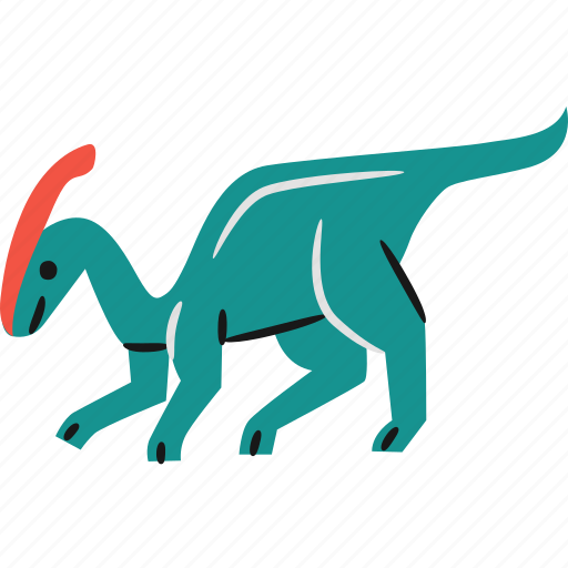 Charonosaurus, dinosaur, jurassic, herbivore icon - Download on Iconfinder