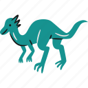 pachycephalosaurus, dinosaur, jurassic, herbivore