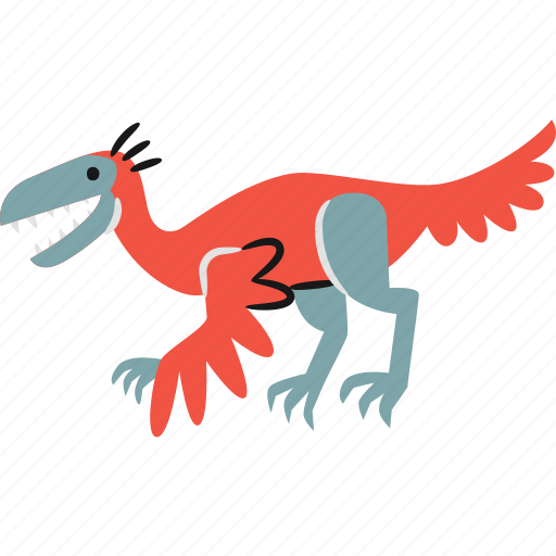 Pyroraptor, dinosaur, jurassic, carnivores icon - Download on Iconfinder