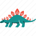 stegosaurus, dinosaur, jurassic, herbivore