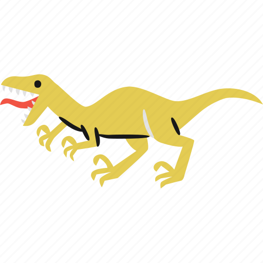 Velociraptor, dinosaur, jurassic, carnivores icon - Download on Iconfinder