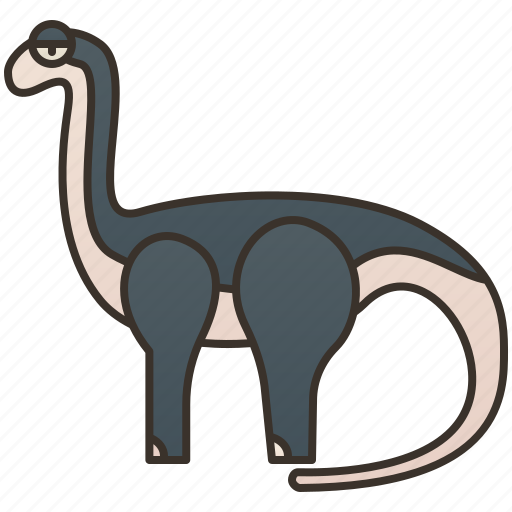 Creature, cretaceous, dinosaur, prehistoric, saltasaurus icon - Download on Iconfinder