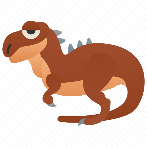 Carnivore, creature, dinosaur, predator, rugops icon - Download on Iconfinder