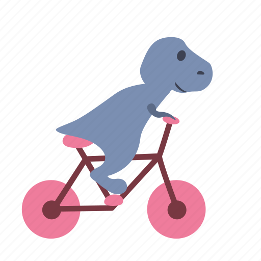 Bicycle, bike, biking, boy, dino, dinosaur, ride icon - Download on Iconfinder