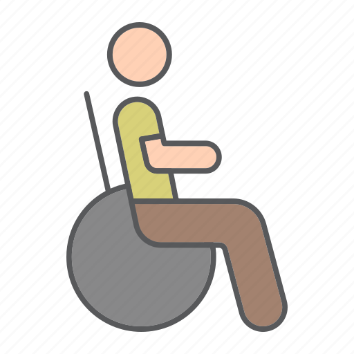 Disability, handicap, wheelchair, disabled, person, handicapped, sign icon - Download on Iconfinder
