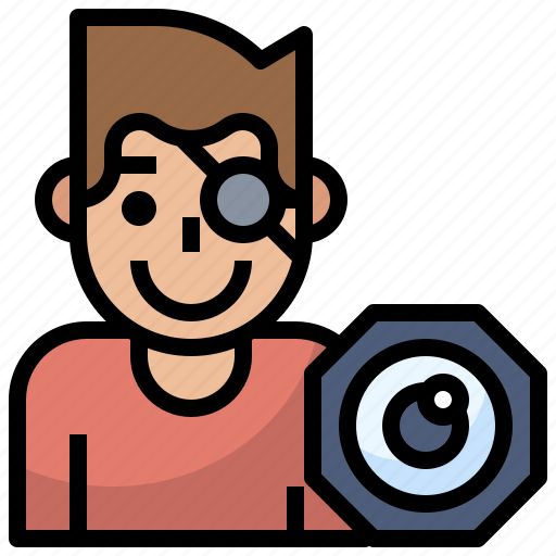 Disability, disabled, eye, view, vision icon - Download on Iconfinder