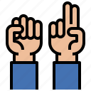 communications, finger, gesture, hand, language, signs 