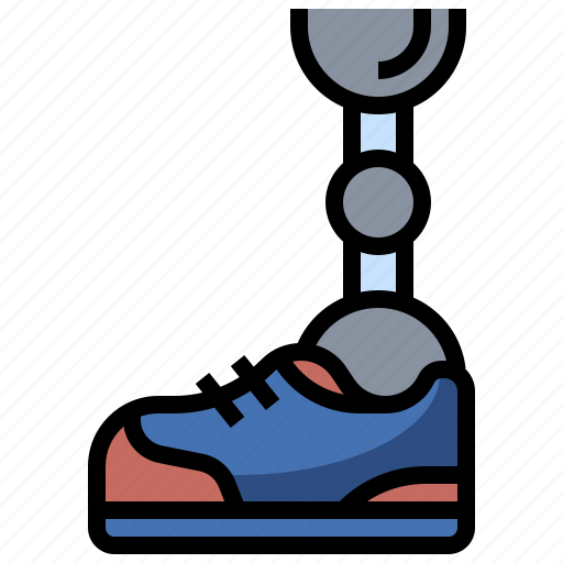 Electronics, leg, prosthetic, repair, technology icon - Download on Iconfinder