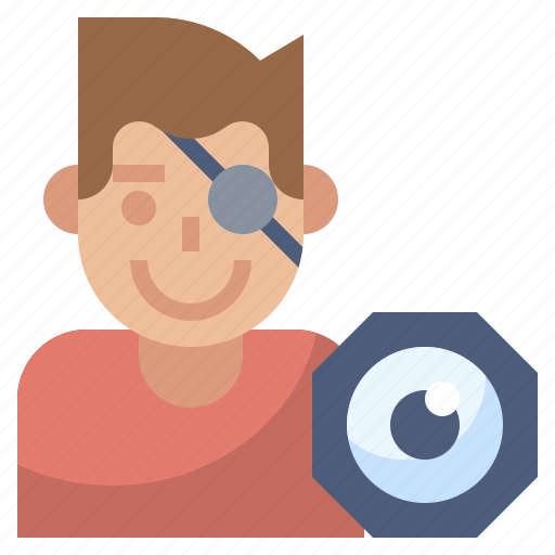 Disability, disabled, eye, view, vision icon - Download on Iconfinder