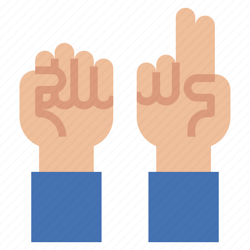 Communications, finger, gesture, hand, language, signs icon - Download on Iconfinder