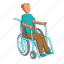 man, wheelchair, human, people 