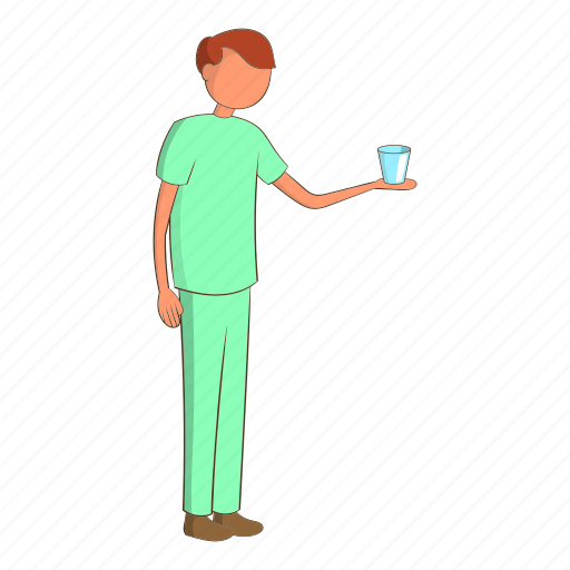 Glass, male, nurse, drink icon - Download on Iconfinder
