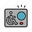 device, technology, elevator, disability, communication, disabled 