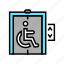 technology, elevator, arm, disability, wheelchair, disabled 