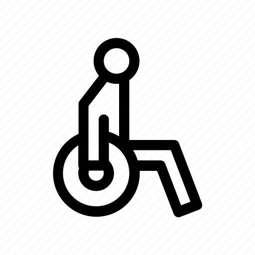 Accessibility, disability, disabled, handicap, sign, stick man, wheelchair icon - Download on Iconfinder