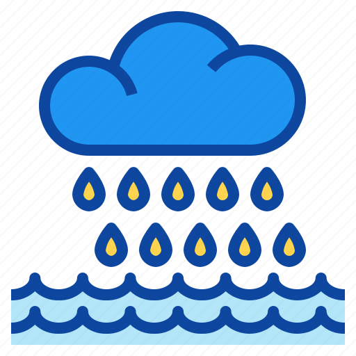 Disaster, nature, rain, rainstorm, thunderstorm icon - Download on Iconfinder