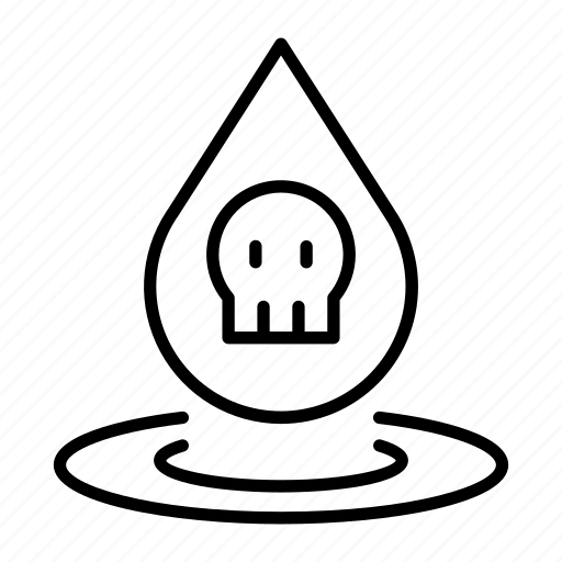 Problem, toxic, poison, disaster, water pollution icon - Download on Iconfinder