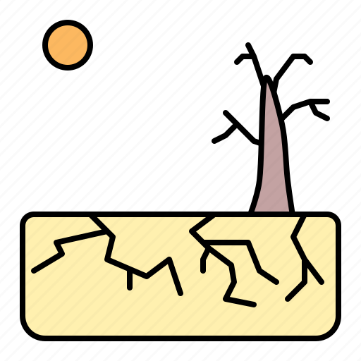 Drought, dry, hot, disaster icon - Download on Iconfinder