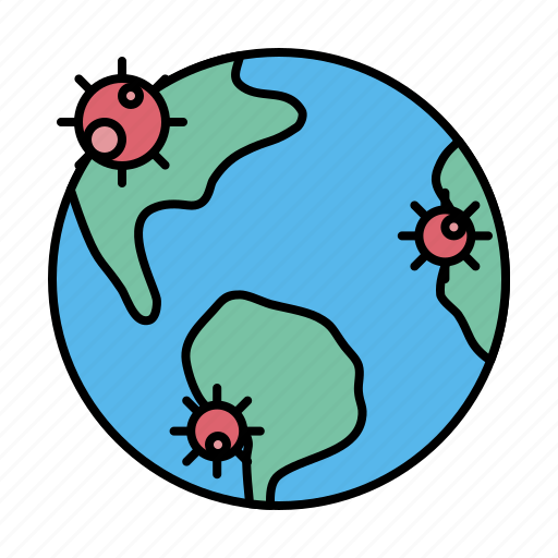 Earth, pandemic, plague, disaster icon - Download on Iconfinder