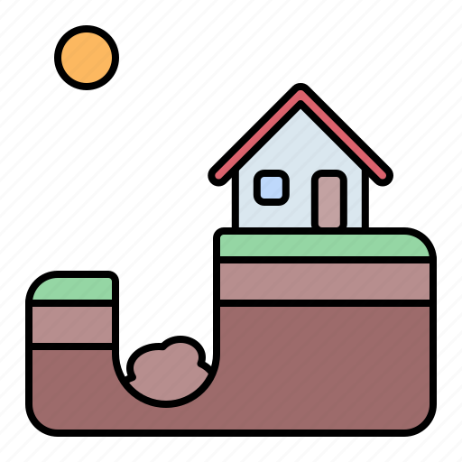 Sinkhole, sink, hole, disaster icon - Download on Iconfinder