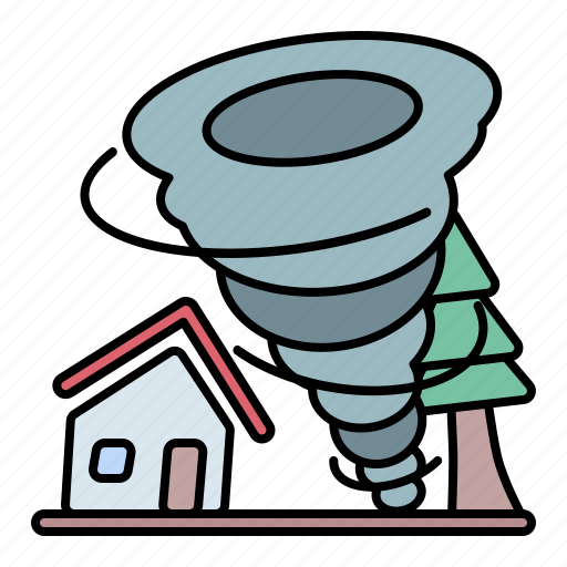 Tornado, hurricane, windstorm, disaster icon - Download on Iconfinder