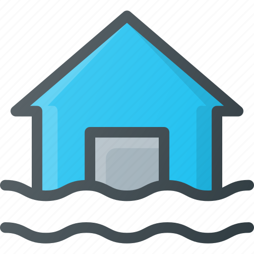 Catastrophe, disaster, flood, weather icon - Download on Iconfinder