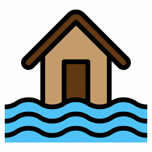 Disaster, flood, inundation, nature, typhoon icon - Download on Iconfinder