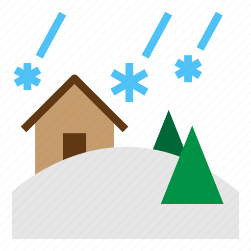 Avalenche, blizzard, disaster, nature, risk, snowstorm icon - Download on Iconfinder