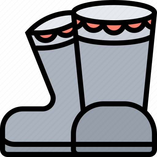 Boots, rubber, footwear, farming, safety icon - Download on Iconfinder