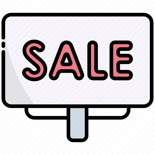 Billboard, discount, sale, shopping, offer, shop, marketing icon - Download on Iconfinder