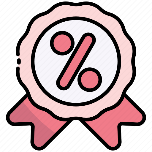 Reward, discount, sale, award, shopping, offer, badge icon - Download on Iconfinder
