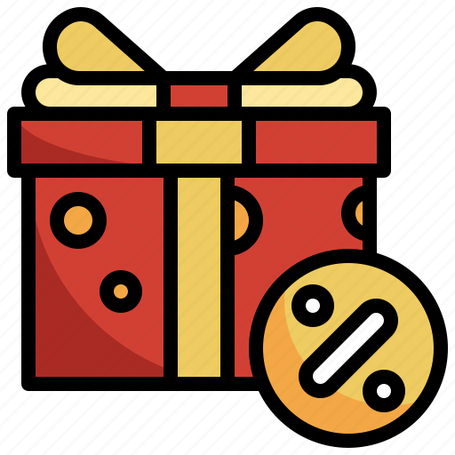 Gift, box, discount, shopping, percentage, sale icon - Download on Iconfinder