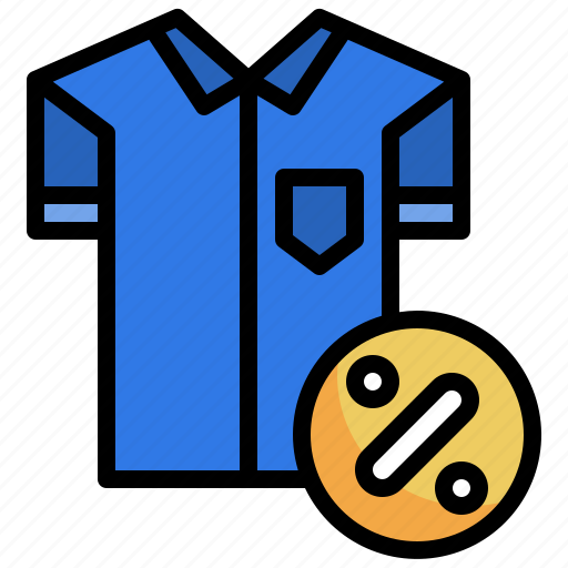 Shirt, offer, discount, clothes, sale icon - Download on Iconfinder