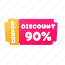 coupon, discount, banner, promotion, sale, price