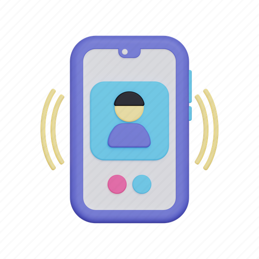 Call, phone, mobile, telephone, communication, talk 3D illustration - Download on Iconfinder