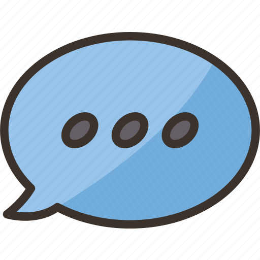 Chat, bubble, dialog, message, think icon - Download on Iconfinder