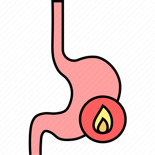 Belly disease, gastroenterology, stomach burning, stomach disease, stomach gas, stomach pain icon - Download on Iconfinder