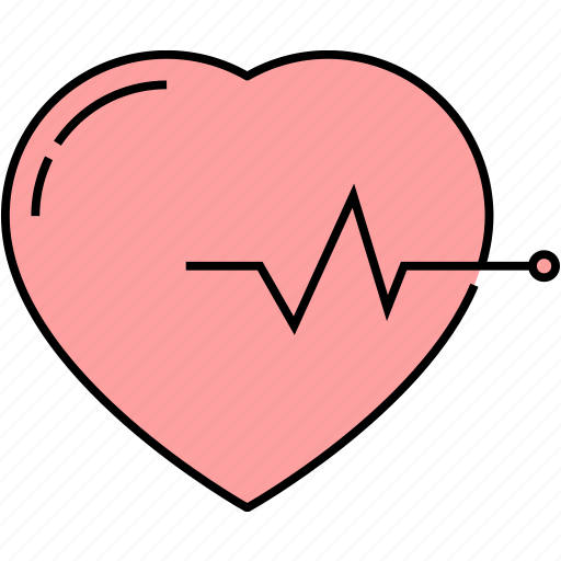 Arrhythmia, beat rate, ecg, heart beat, lifeline, pulsation, pulse rate icon - Download on Iconfinder