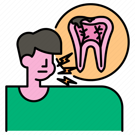 Caries, tooth, toothache, dental, dentistry, disease, medical icon - Download on Iconfinder