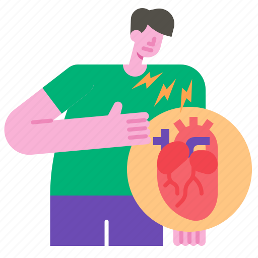 Heart, disease, medical, illness, attack, pressure, coronary icon - Download on Iconfinder