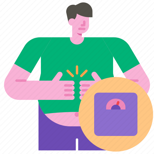 Obesity, fat, overweight, obese, unhealthy, disease, medical icon - Download on Iconfinder