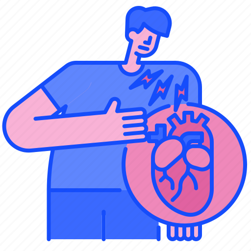 Heart, disease, medical, illness, attack, pressure, coronary icon - Download on Iconfinder
