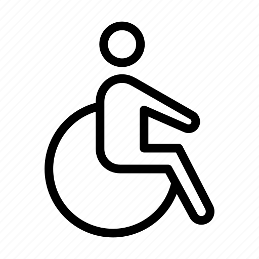Disabled, handicap, medical, patient, wheelchair icon - Download on Iconfinder
