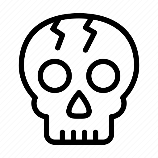 Danger, death, medical, skeleton, skull icon - Download on Iconfinder
