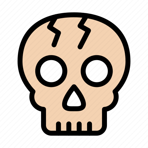 Danger, death, medical, skeleton, skull icon - Download on Iconfinder