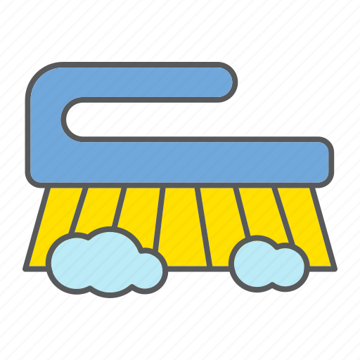 Brush, clean, disinfection, hand, housework, hygiene, scrub icon - Download on Iconfinder