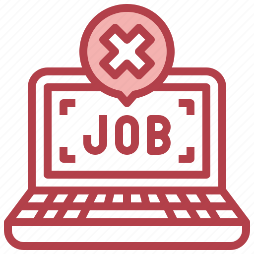 Job, no, laptop, electronics, technology icon - Download on Iconfinder